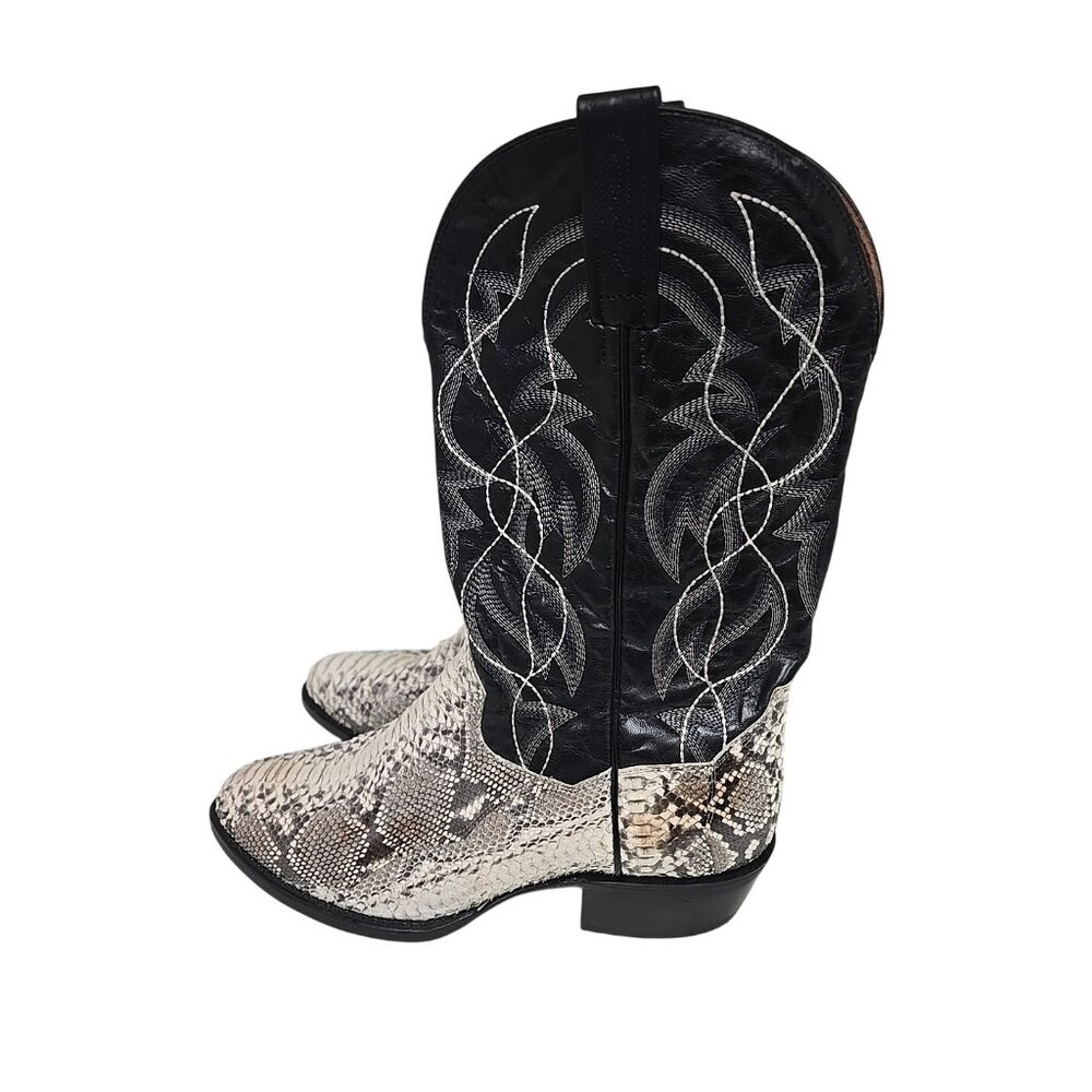 Dan Post Men's DP3036 Manning Python Western Exot… - image 4